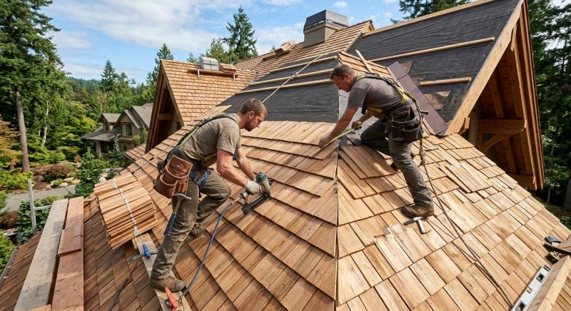 Cedar Roof Construction in Alexandria, VA