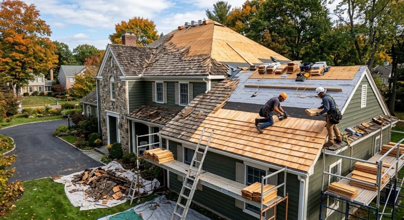Cedar Shingles Replacement in Alexandria, VA