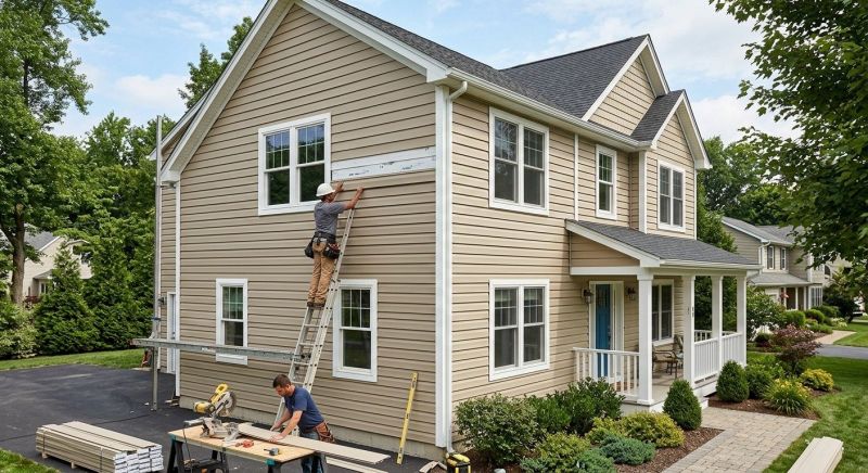 Dutch Lap Siding Installation in West Hartford, CT