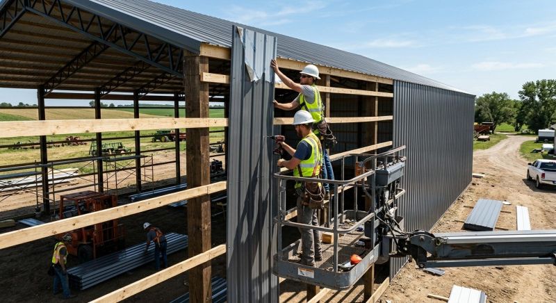 Metal Barn Siding Installation in Norwalk, CT