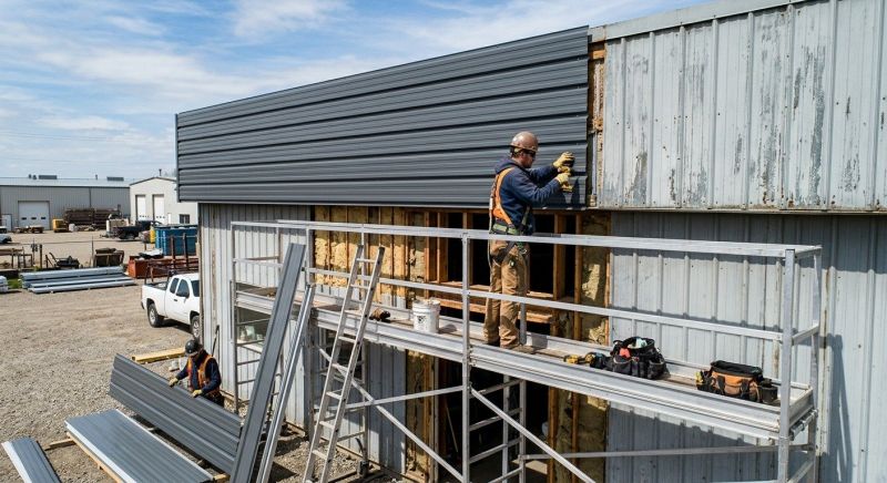 Sheet Metal Siding Replacement in Stamford, CT