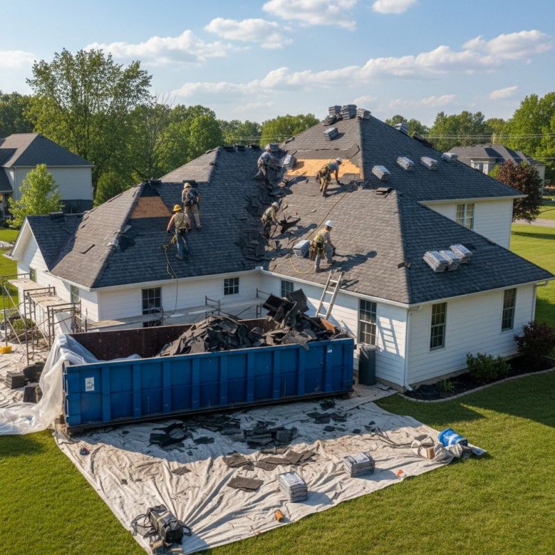 Shingle Roof Replacement in Fredericksburg, VA