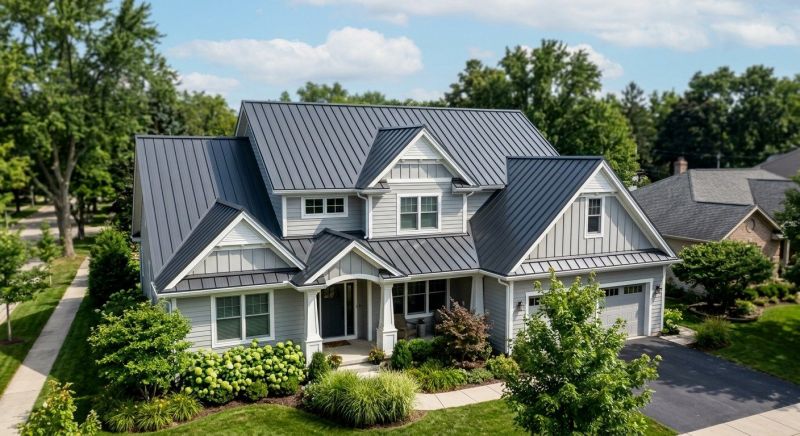 Steel Roof Replacement in Fredericksburg, VA