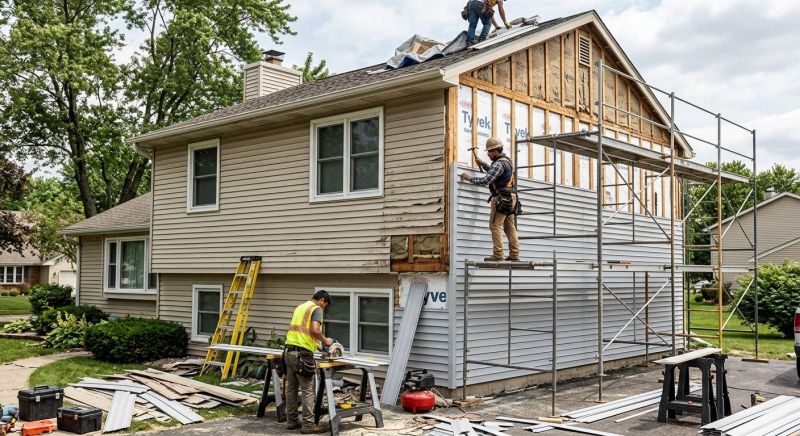 Vertical Siding Replacement in Nashua, NH