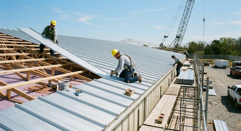 Aluminum Roof Construction in Fredericksburg, VA