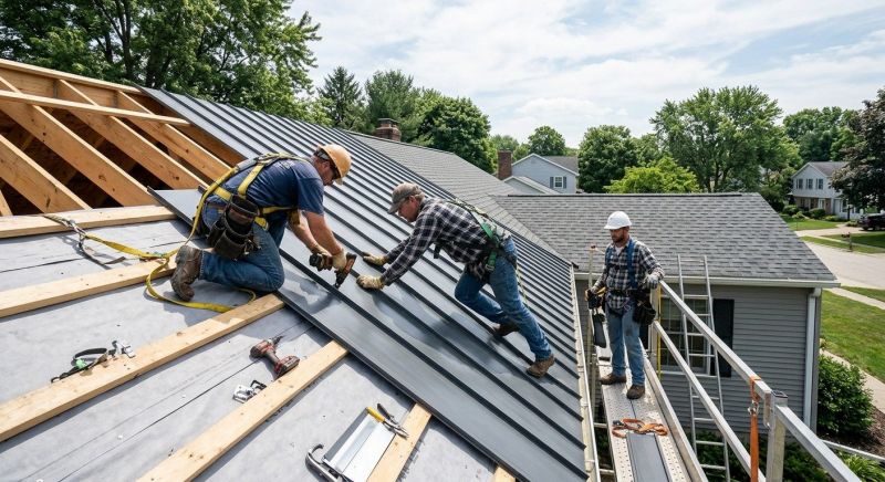 Aluminum Roof Construction in Alexandria, VA