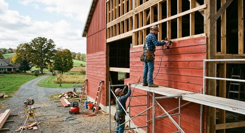 Barn Siding Replacement in Stamford, CT