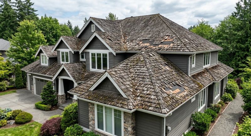Cedar Roof Replacement in Fredericksburg, VA