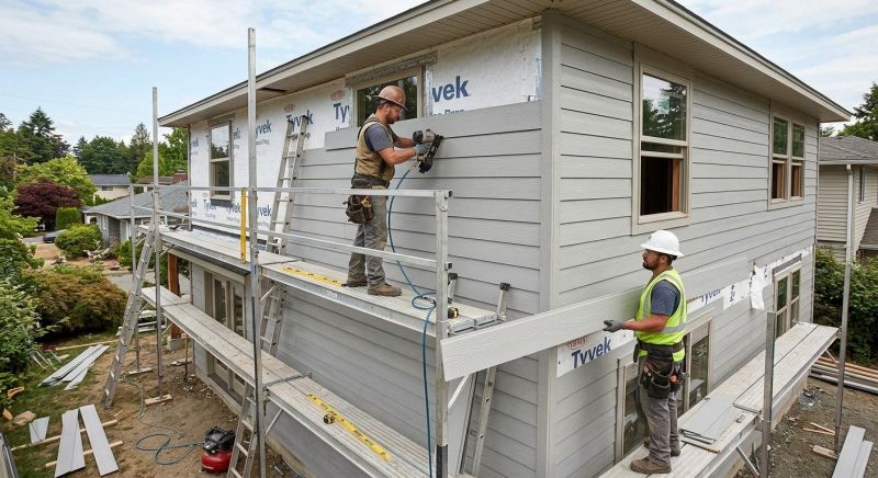 Cement Siding Installation in Boston, MA