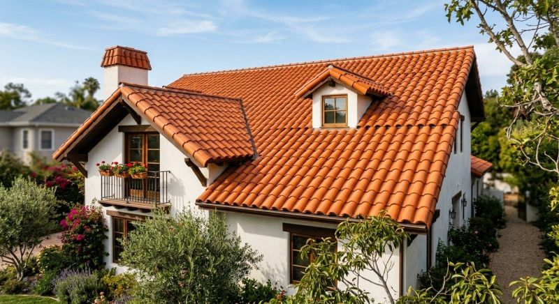 Clay Roof Installation in Fredericksburg, VA