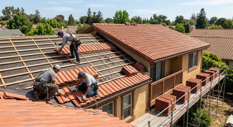Clay Roof Installation in Alexandria, VA