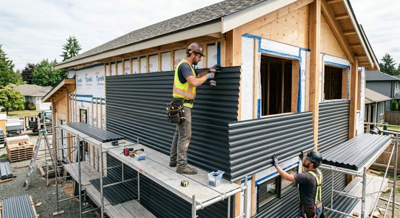 Corrugated Siding Installation in Norwalk, CT