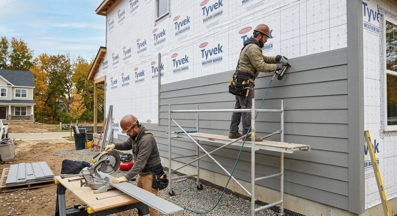 Fiberboard Siding Installation in Boston, MA