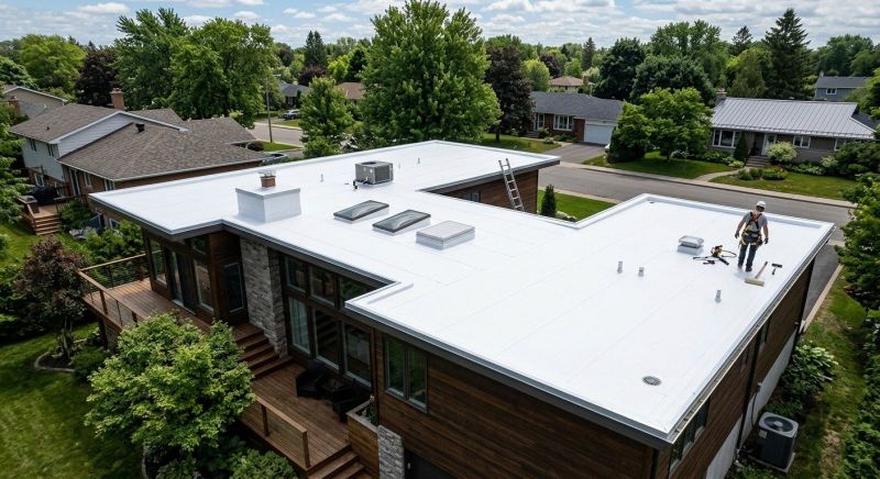 Flat Roof Construction in Alexandria, VA