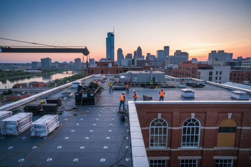 Flat Roof Replacement in Alexandria, VA