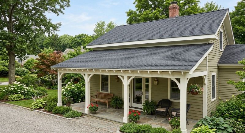 Garage Roof Installation in Boston, MA
