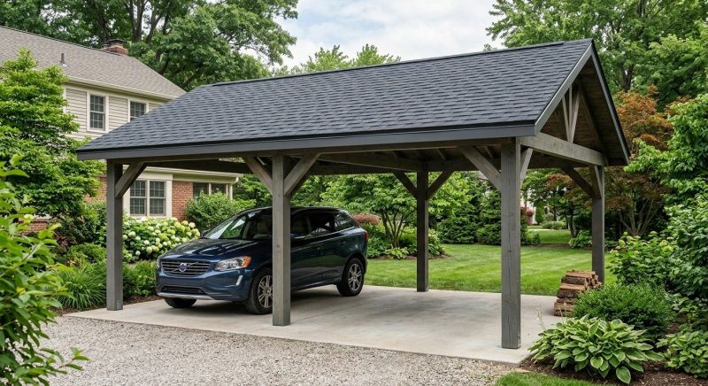 Garage Roof Installation in Framingham, MA