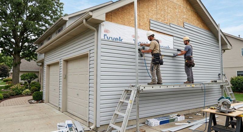 Garage Siding Installation in Nashua, NH