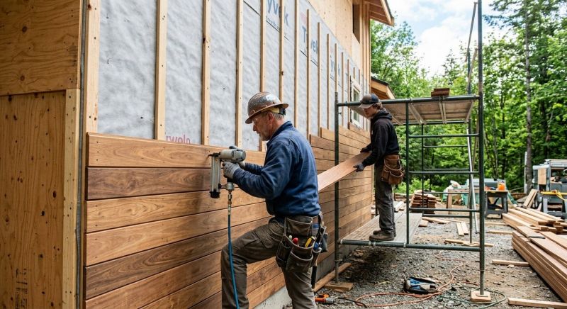 Hardwood Siding Installation in Fairfield County, CT