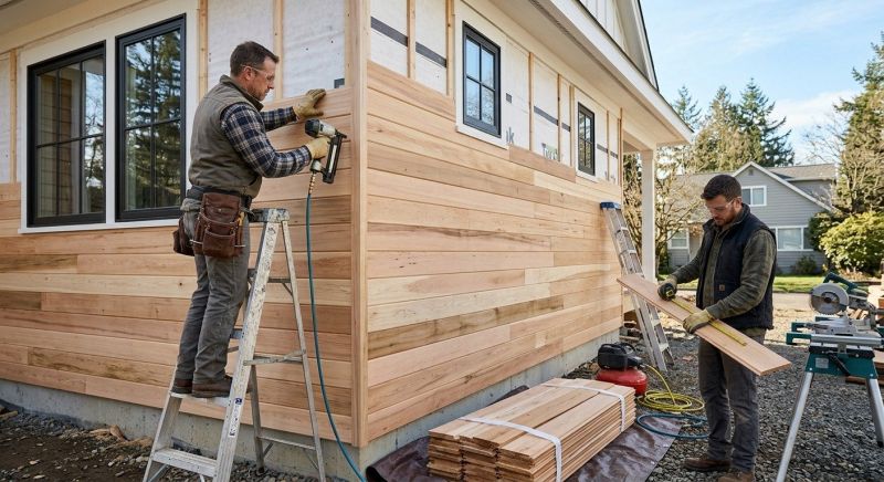 Hardwood Siding Installation in Norwalk, CT