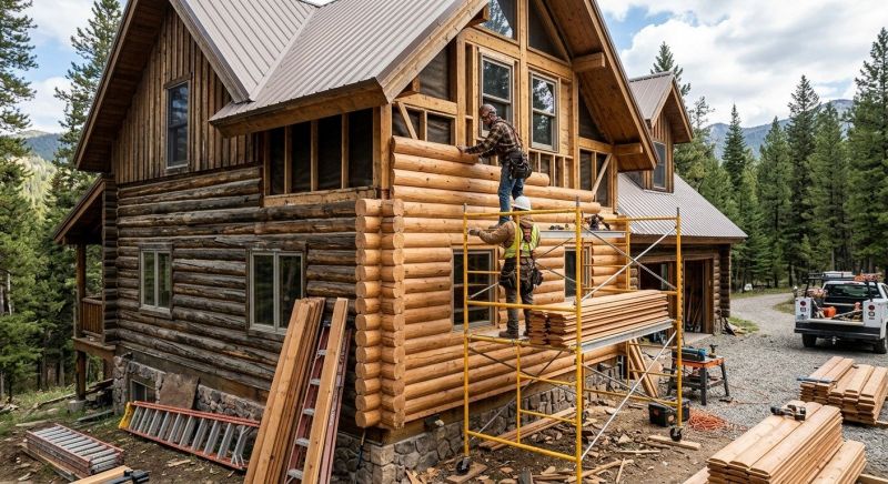 Log Home Siding Installation in Norwalk, CT