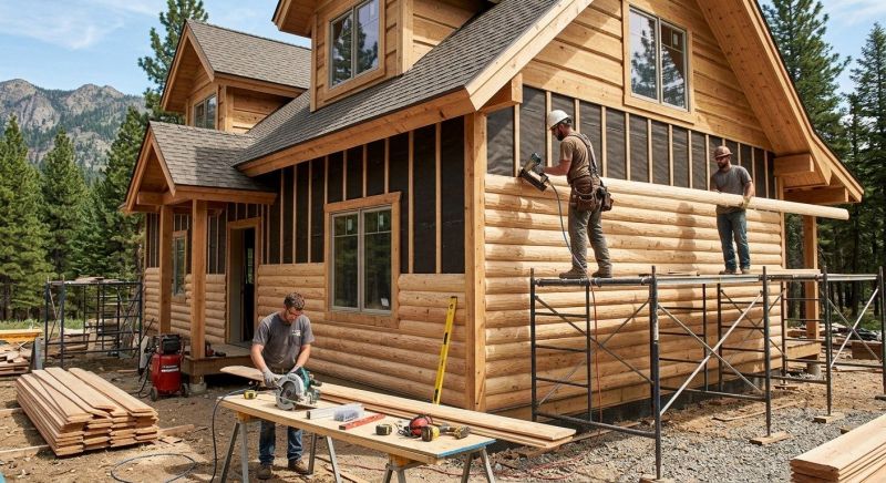 Log Siding Installation in Fairfield County, CT