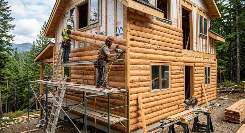 Log Siding Installation in Fairfield County, CT