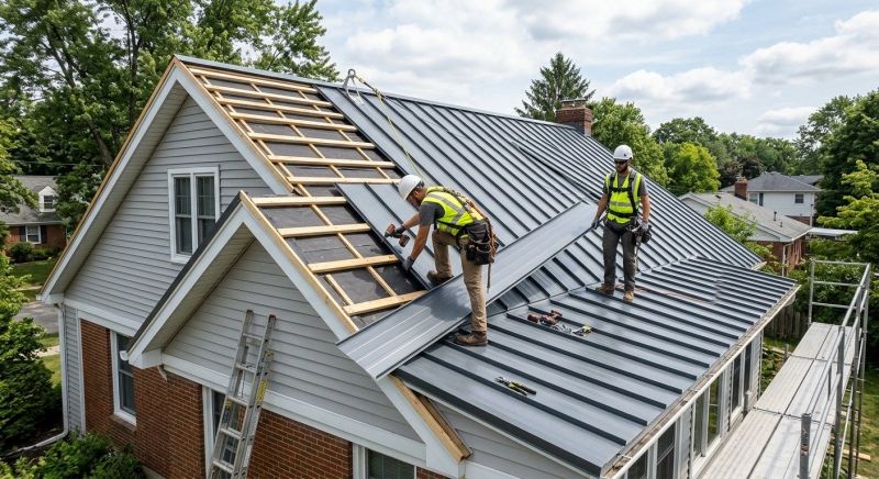 Metal Roof Installation in Fredericksburg, VA
