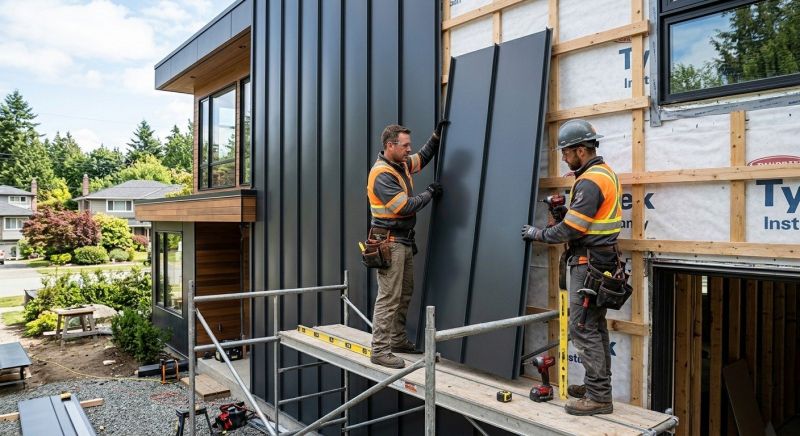 Metal Siding Installation in Boston, MA