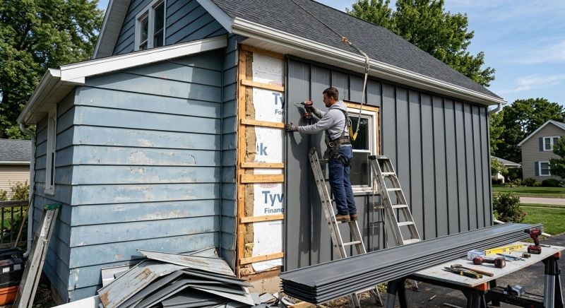Metal Siding Replacement in Norwalk, CT