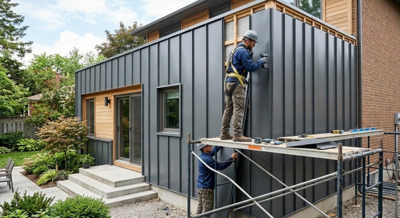 Metal Siding Replacement in Boston, MA