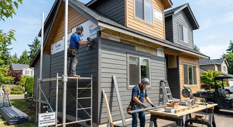 Polymer Siding Installation in Stamford, CT