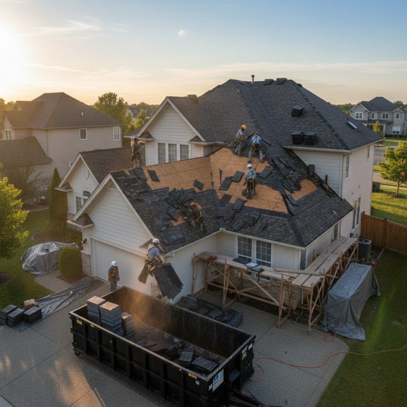 Residential Roof Replacement in Fredericksburg, VA