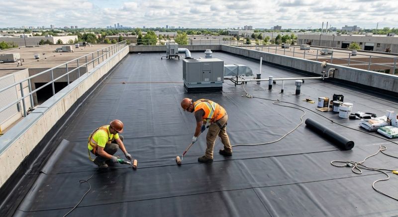 Rubber Roof Installation in Fredericksburg, VA