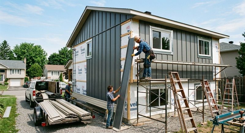 Sheet Metal Siding Replacement in Norwalk, CT