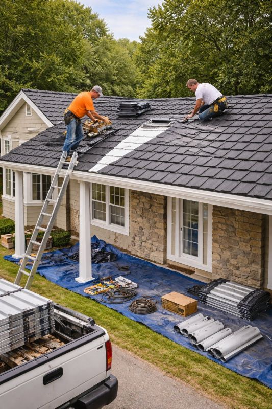 Sheet Roofing Installation in Fredericksburg, VA