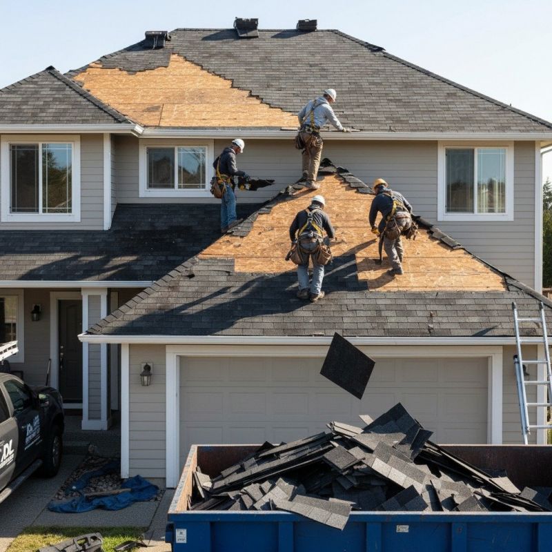 Shingle Roof Replacement in Fredericksburg, VA