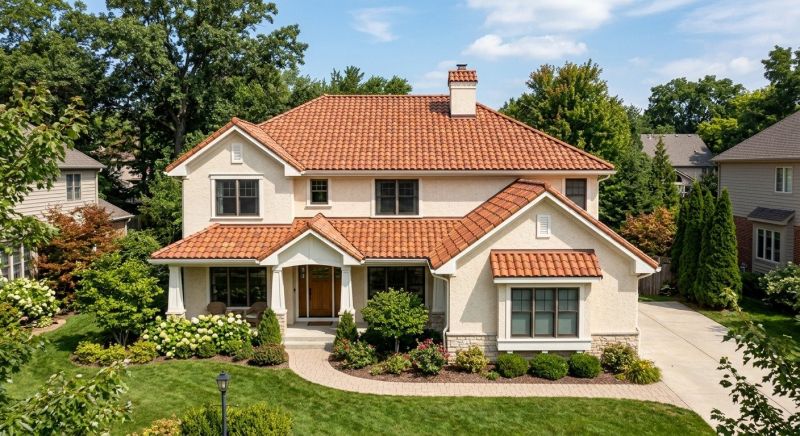 Spanish Tile Roof Replacement in Alexandria, VA