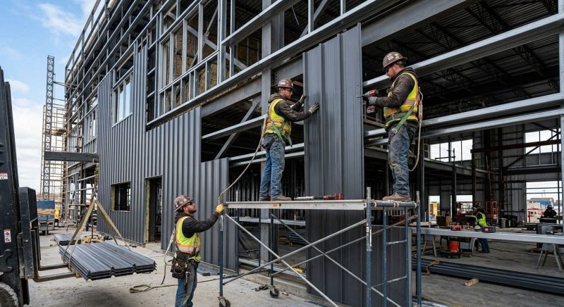 Steel Cladding Installation in Fairfield County, CT