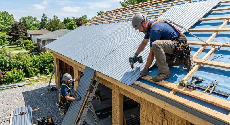 Steel Roof Installation in Alexandria, VA