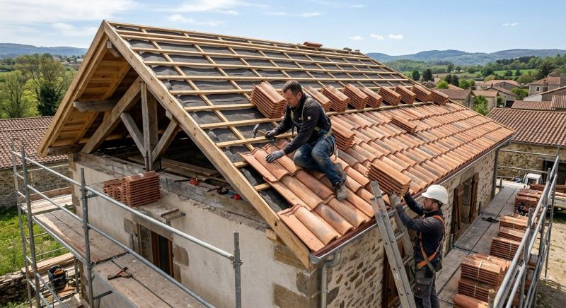 Tile Roof Installation in Fredericksburg, VA