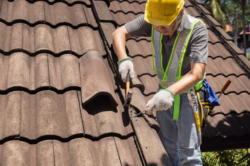 Repaired Tile Roof