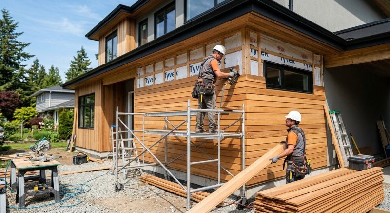 Veneer Siding Installation in Boston, MA