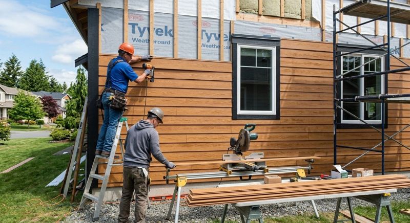 Veneer Siding Installation in Boston, MA
