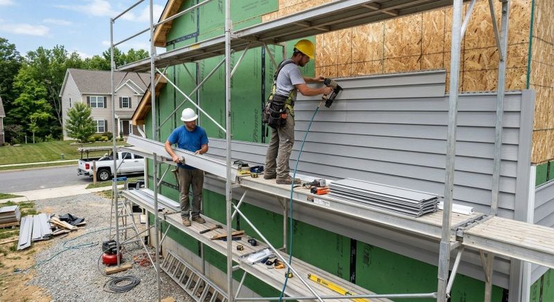 Vinyl Cladding Installation in West Hartford, CT