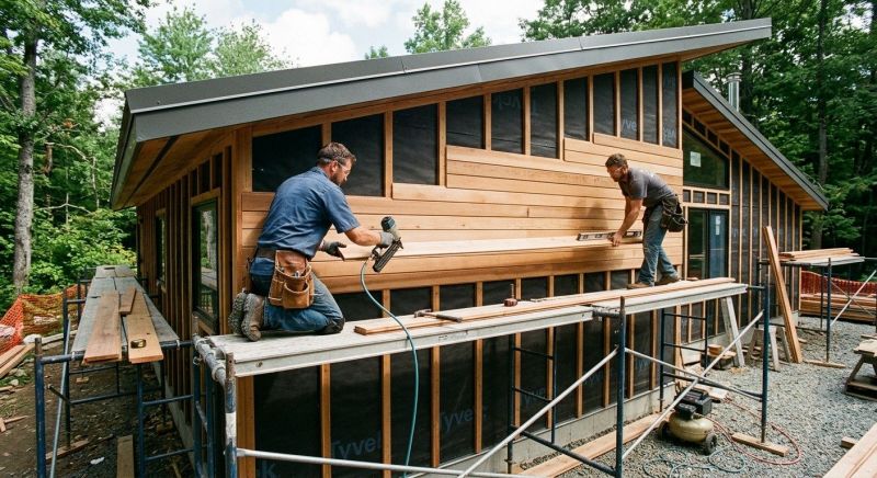 Wood Cladding Replacement in Fairfield County, CT
