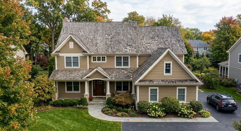 Wood Shingle Roof Replacement in Fredericksburg, VA