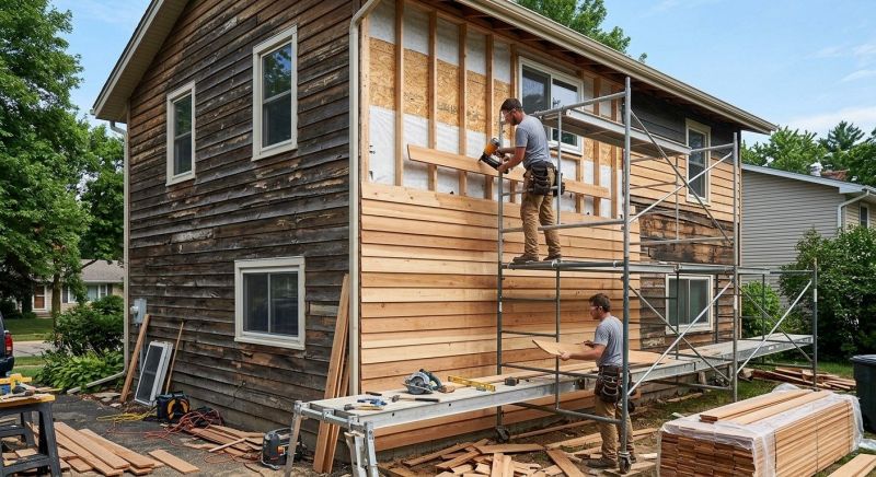 Wood Siding Replacement in Fairfield County, CT